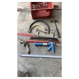 Crate, Grease Gin, Hammer, Wrench and more
