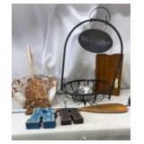Metal and Wooden Decor