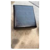Vinyl Covered Ottoman/Foot Rest