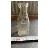 1930s-40s Silver Seal Meadow Gold clear glass