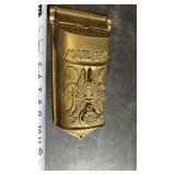 1920s Solid Brass STANDARD MAILBOX~Letter