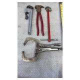 Speedy Basin Wrench, Pipe Wrench, Fencing Pliers,