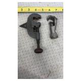 Ridgid No. 000 pipe cutter, Imperial brand tube