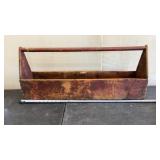 Vtg Wooden Tool Crate