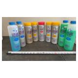 Leisure Time brand spa chemicals, including