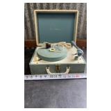 Vtg Airline portable suitcase-style record player