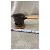 Pacific Cast Iron Smelting Pot 5 in Diameter &
