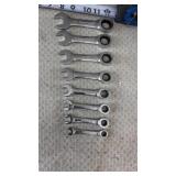 GearWrench stubby ratcheting wrenches