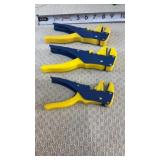 Automatic wire strippers and cutters