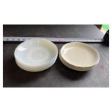 Vtg Saucers/Bread Plates
