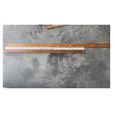 3-Vtg Adv Yard Sticks