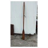 Wooden Canoe Paddle
