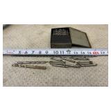 Variety of drill bits