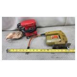 B&D Jig Saw, Shop Orbital Sander
