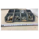 Gray Plastic Organizers with hardware