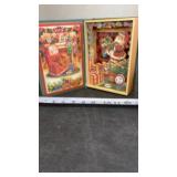 World Bazaar Christmas-themed music box designed