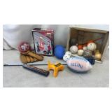 Little League Ball Glove, Battle Bop Stix,
