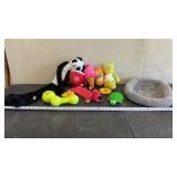 Stuffed Dog Toys, Bed