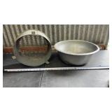 Aluminum Wash Basin and Galvanized steel air vent