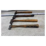 Wood Handled Ball Pein Hammera