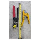 PVC pipe cutter, Marvel VA wire stripper