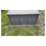 80 gal Dark Gray Storage Chest