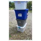 4-Totes with Lids