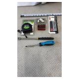 Pittsburgh Tape Measure-new, Bits, Magnet and