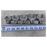 Pittsburgh 3/8 in. Drive Crowfoot Wrench set