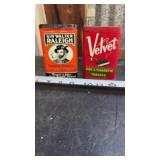 Mid Century Sir Walter Raleigh and Velvet tobacco