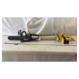 McCullough Electric Chainsaw & Worx Cordless