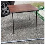 Folding Card Table