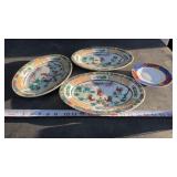 Chinoiserie rooster Porcelain Plates and more
