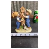 1985 Homco porcelain figurine from the "Denim