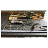 Tote of Garden Tools and more