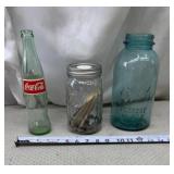 Ball Canning Jar Perfect Mason 1/2 Gallon Aqua