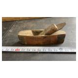 Antique coffin-shaped block plane,