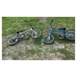 Huffy Racing bicycle & Magna Pro Thunder BMX bike