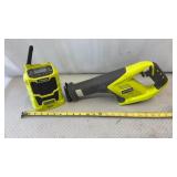 Ryobi Radio & Sawzall-no batteries
