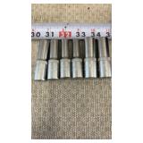 CR-V (chrome vanadium) steel sockets