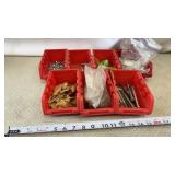 Red Organizers with Hardware