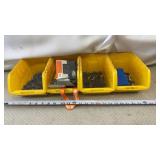 Plastic Yellow Organizers with hardware
