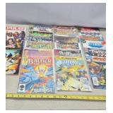 Marvel and DC comics