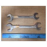 Metco Duel Open End Wrenches New Old Stock with