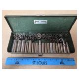 All Craftsman Sockets in S-K Tools Metal Tool Kit