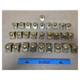 28 New Antique Steamer Trunk Brass Plated Steel