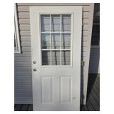 Exterior Door 80 Inches in Height, 36 Inches