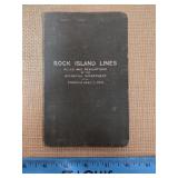 1910 Rock Island Lines Railroad Rules and