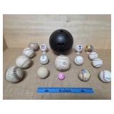Sports Balls Collection Bowling, Softball,