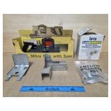 Stanley Handyman Mitre Box with Saw and Original
